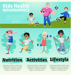 Kid Health Infographics Physical Education