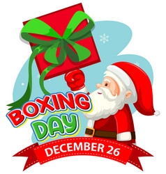 Boxing Day Banner Design