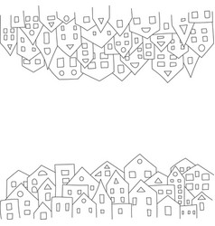 Houses Line Design