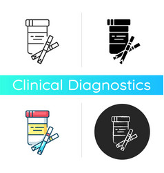 Lab Test Strips Icon