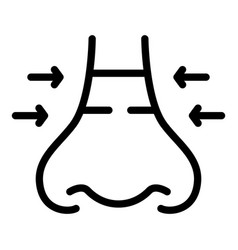 Side Rhinoplasty Icon Outline Face