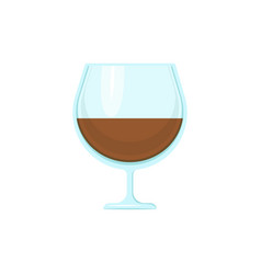 A Glass Of Alcoholic Drink Object On A