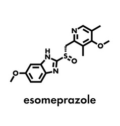 Esomeprazole Peptic Ulcer Drug Molecule Proton