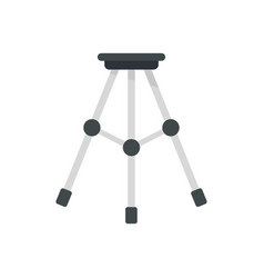 Steel Tripod Icon Flat Camera Stand