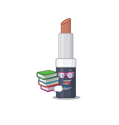 A Diligent Student In Brown Lipstick Mascot