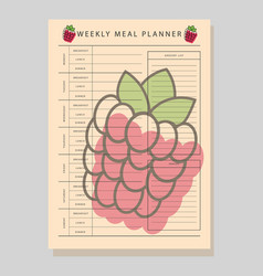 Weekly Menu Meal Planner