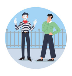 Mime And Man