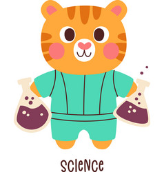 Science School Subject Tiger