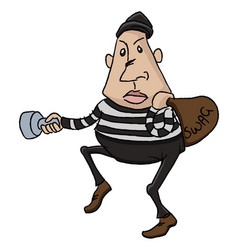 Thief Or Burglar Cartoon