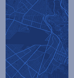 Detailed Map Poster Of El Alto City Linear Print