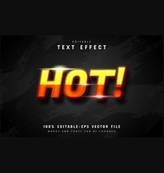 Hot Text Effect