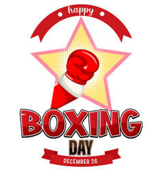 Boxing Day Banner Design