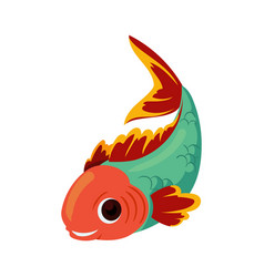 Colored Koi Fish