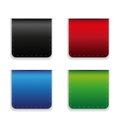Empty label or sticker set Royalty Free Vector Image