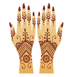 Hands Henna Mehendi Patterns Art