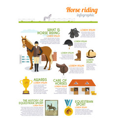 Jockey Infographics Set