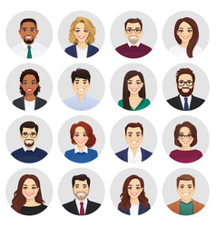 Business People Avatar Set