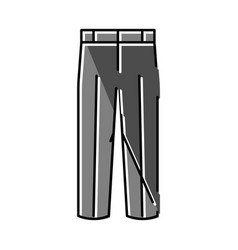 Dress Pants Clothes Color Icon