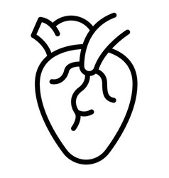 Heart Patient Icon Outline Cardio Surgery