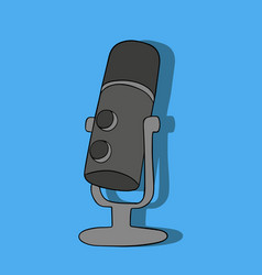 A Microphone Live Stream Podcast