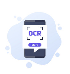 Ocr Optical Character Recognition Icon