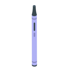 Coil Pen Icon Isometric Electronic Vape