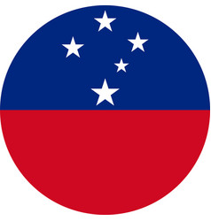 National Flag Of The World Samoa