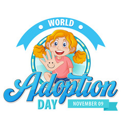 World Adoption Day Poster Design