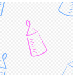 Baby Bottle On A Transparent Background