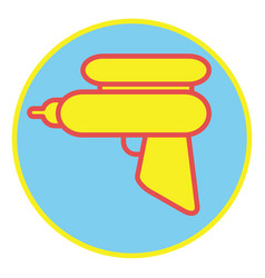 Baby Water Gun On A White Background