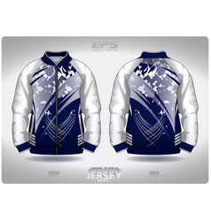 Eps Jersey Sports Shirt White Blue Ninja Broken