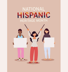 National Hispanic Heritage Month With Latin Women