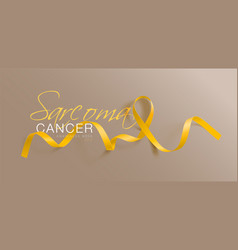 Sarcoma And Bone Cancer Awareness Calligraphy