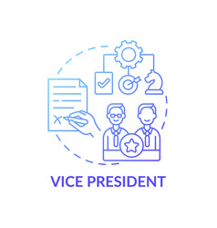 Vice President Concept Icon