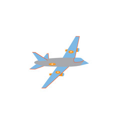 Airplane Icon Logo Template Abstract Design