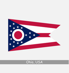 Ohio Usa State Flag Oh