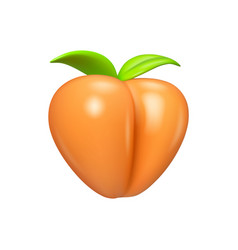 Peach Emoji 3d Icon