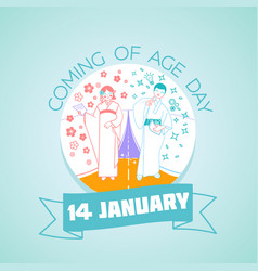 14 January Coming Of Age Day