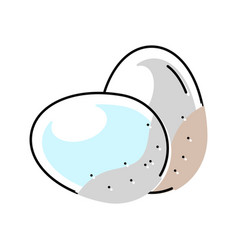 Egg Chicken Hen Color Icon