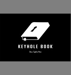 Vintage Retro Lock Keyhole Book For Education