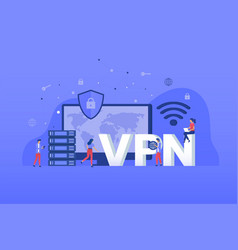 Virtual Private Network Service Concept