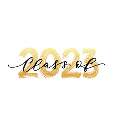 Class Of 2023 Modern Calligraphy Hand Drawn