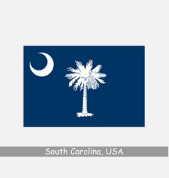 South Carolina Usa State Flag Sc Usa