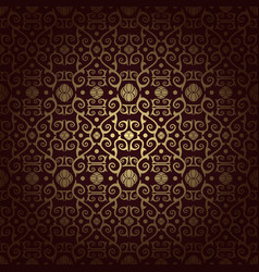 Arabesque Vintage Seamless Background