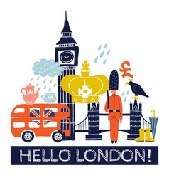 Tourist London Poster