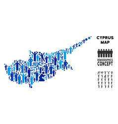 People Cyprus Island Map