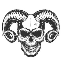 pic Demon Easy Devil Skull Drawing vectorstock