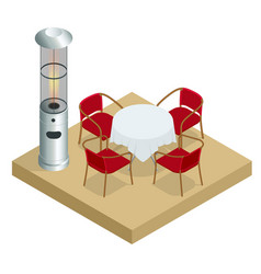 Electric Gas Patio Heater Isometric Best Patio