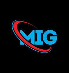 Mig Logo Letter Letter Logo Design