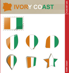 Ivory Coast Flag Set Flag Set 63